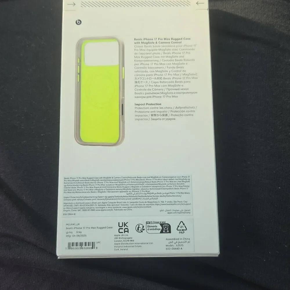 NEW IPhone 17 Pro Max Gray Case with MagSafe & Camera Control